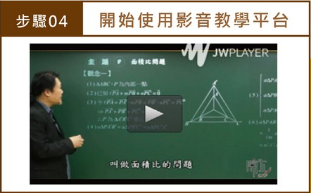 數位教材操作流程